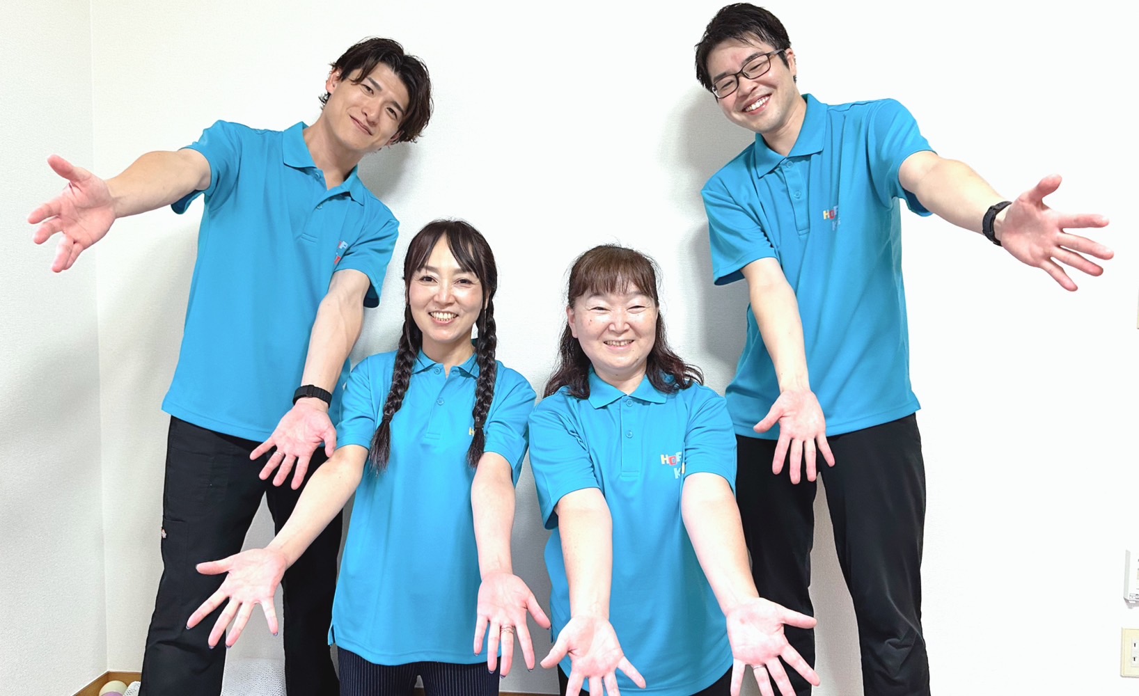 HOPEスタッフの笑顔